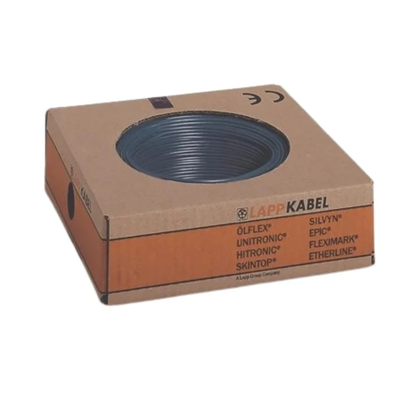 Lapp H05V-K Series Blue 1 mm² Hook Up Wire 100 m, Polyvinyl Chloride Insulation, Flame Retardant, Voltage 450V/750V 4510163