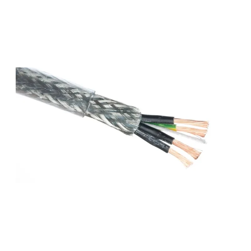 Lapp OLFLEX CLASSIC 110 CY Screened Control Cable 4 Cores 14 AWG 50 m Transparent PVC Sheath 1135404