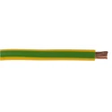 RS PRO H07V-K Series Green Yellow 10 mm² Hook Up Wire 100 m Polyvinyl Chloride 4520005
