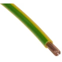 Lapp H07V-K Series Green Yellow 6 mm² Hook Up Wire 100 m Polyvinyl Chloride 4520004