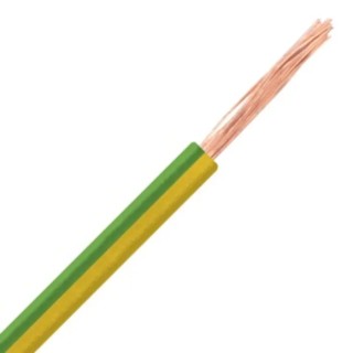 Lapp ÖLFLEX® Series Yellow Green 16 mm² Single Core Hook Up Wire 100 m Polyvinyl Chloride 4520006