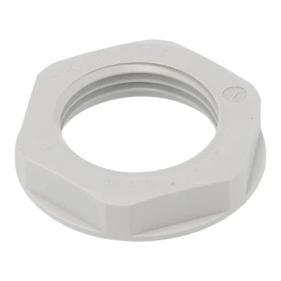 Lapp Light Grey Fibreglass Reinforced Polyamide Cable Gland Locknut PG7 Thread 53119023