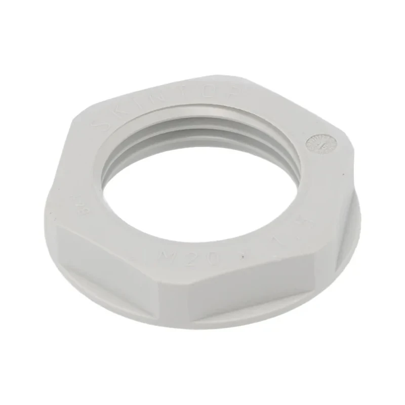 Lapp Light Grey Fibreglass Reinforced Polyamide Cable Gland Locknut PG7 Thread 53119023