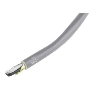 RS PRO Data Cable 1 Pairs 2 Cores 0.76 mm² 100 m Grey Sheath Polyvinyl Chloride 812-4684