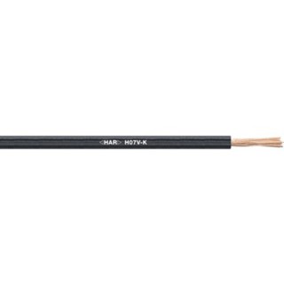 Lapp ÖLFLEX® Series Black 10 mm² Hook Up Wire 100 m, Polyvinyl Chloride, 450/750V, Flame Retardant 4520015