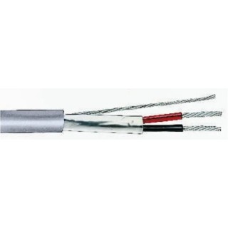 RS PRO Data Cable 1 Pairs 2 Cores 0.35 mm² 500 m Grey Sheath Polyvinyl Chloride 812-4744