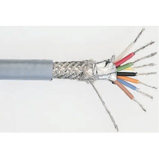 RS PRO Data Cable 4 Pairs 8 Cores 0.25 mm² 100 m Grey Sheath Polyvinyl Chloride 812-4750