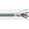 RS PRO Data Cable 6 Pairs 12 Cores 0.25 mm² 100 m Grey Sheath Low Smoke Zero Halogen 812-4769