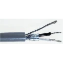 RS PRO Data Cable 1 Pair 2 Cores 0.5 mm² 500 m Grey Polyvinyl Chloride Sheath 300V 812-4772
