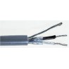 RS PRO Data Cable 1 Pair 2 Cores 0.5 mm² 500 m Grey Polyvinyl Chloride Sheath 300V 812-4772