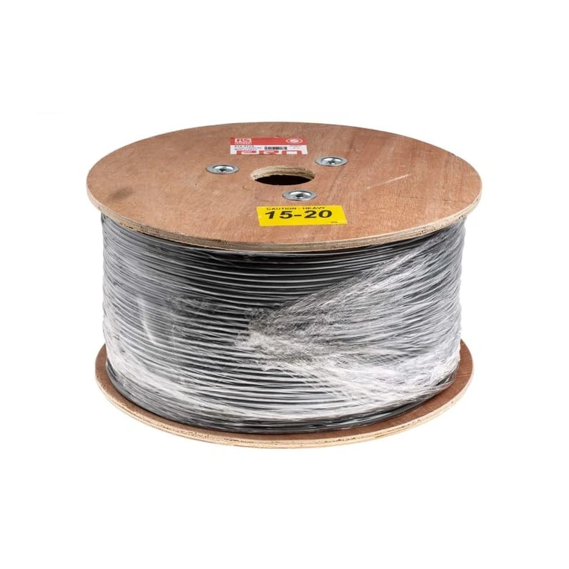 RS PRO Data Cable 5 Cores 0.22 mm² 500 m Grey Sheath Polyvinyl Chloride 812-4779
