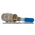 RS PRO Brass Threaded Full Port Ball Valve 1 in BSP 14 bar Max Operating Pressure 100°C 812-5188