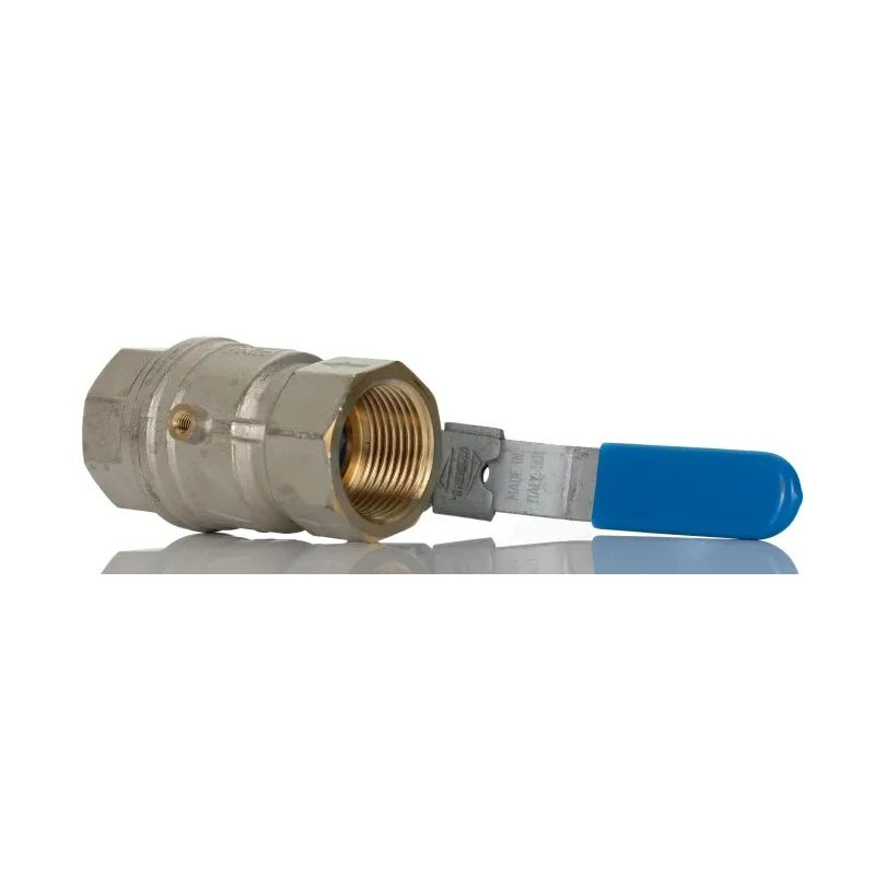 RS PRO Brass Threaded Full Port Ball Valve 1 in BSP 14 bar Max Operating Pressure 100°C 812-5188