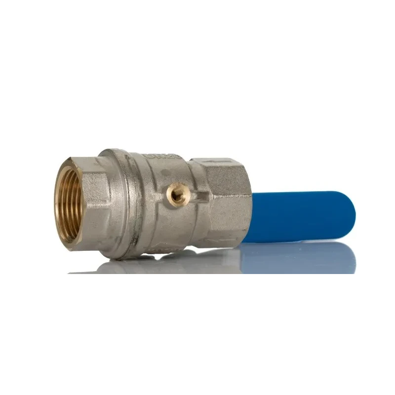 RS PRO Brass Threaded 2-Way BSP Ball Valve 14 bar, Steel Handle, 3/4in 812-5185