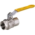 RS PRO Nickel Plated Brass Threaded BSPT Ball Valve 40 bar, 30 bar Operating Pressure 812-5286