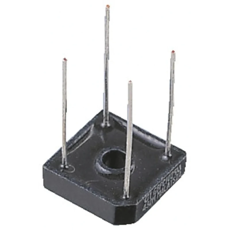 Vishay Single-Phase Bridge Rectifier 600 V Peak Reverse Voltage 175 A Surge Current 4-Pin Through Hole GBPC606-E4/51