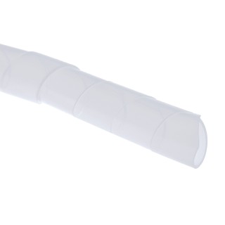 Thomas & Betts Polyethylene Spiral Cable Wrap, 130 mm Maximum Bundle Diameter, 24 mm Cable 7TCG054090R0227 SRPE-24-9