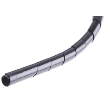Thomas & Betts Spiral Cable Wrap Polyethylene 10 mm Diameter Cable, 130 mm Max Bundle Diameter 10 7TCG054090R0216 SRPE-10-0