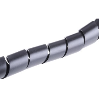 Thomas & Betts Spiral Cable Wrap 100 mm Maximum Bundle Diameter, 19 mm Cable Diameter Polyethylene 7TCG054090R0224 SRPE-19-0