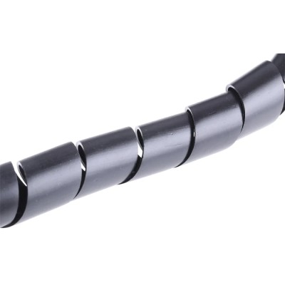 Thomas & Betts Spiral Cable Wrap 100 mm Maximum Bundle Diameter, 19 mm Cable Diameter Polyethylene 7TCG054090R0224 SRPE-19-0