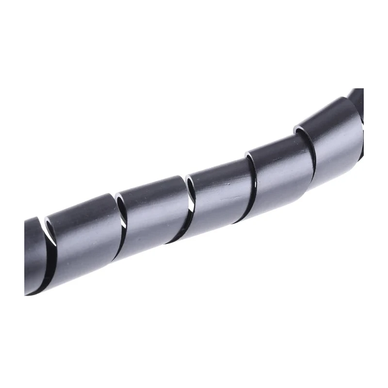 Thomas & Betts Spiral Cable Wrap 100 mm Maximum Bundle Diameter, 19 mm Cable Diameter Polyethylene 7TCG054090R0224 SRPE-19-0