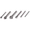 RS PRO HSS Countersink Drill Bit Set 20.5 mm Head Diameter, 3-Flute Design, 90° Angle, 6 Pieces G2361