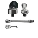 Wera Durable 1/2 in Square Drive Ratchet Handle 281mm Overall Length Chrome Molybdenum Steel Chrome Finish 05004064001