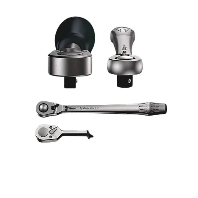 Wera Durable 1/2 in Square Drive Ratchet Handle 281mm Overall Length Chrome Molybdenum Steel Chrome Finish 05004064001
