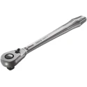 Wera Durable 1/2 in Square Drive Ratchet Handle 281mm Overall Length Chrome Molybdenum Steel Chrome Finish 05004064001