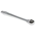 Wera Zyklop 3/8 in Ratchet with Ratchet Handle, Chrome Molybdenum Steel, Chrome Finish, 222mm Overall 05004034001