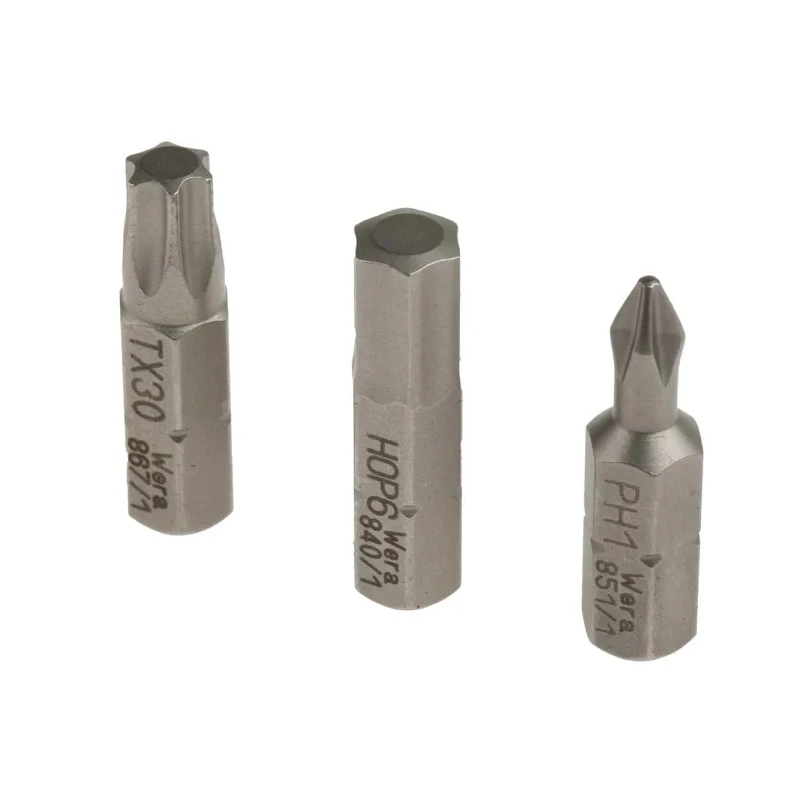 Wera 28-Piece 1/4 Inch Zyklop Socket Set Chrome Molybdenum Steel Square Drive 5 to 13 mm 05004017001