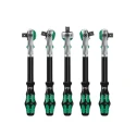 Wera 28-Piece 1/2 in Zyklop Socket Set Chrome Molybdenum Steel Chrome Finish 05004076001
