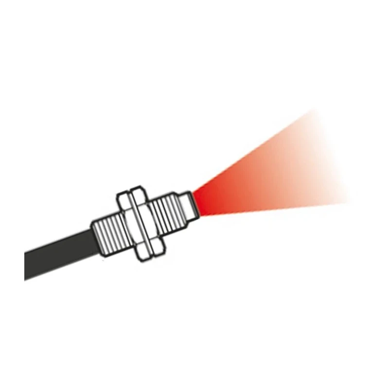 Panasonic Plastic Fibre Optic Sensor 450 mm Detection Range, Red LED Light Source, IP64 