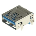 Molex Right Angle Through Hole Female 1 Port USB Type A USB Connector USB 3.0 48393-0003