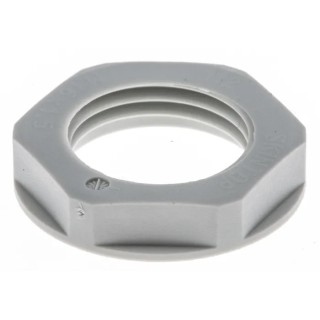 Lapp Light Grey Fibreglass Reinforced Polyamide Cable Gland Locknut PG9 Thread 53119013