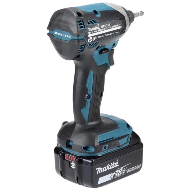Makita Cordless Impact Driver 18V Brushless Motor 170Nm Torque 3200bpm DTD153Z