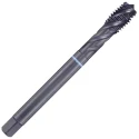 Dormer Metric Standard Machine Threading Tap M4 Thread Size, Spiral Flute, HSS-E Blue Shark Spiral Flute, 63mm E238M4