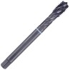 Dormer Metric Standard Machine Threading Tap M4 Thread Size, Spiral Flute, HSS-E Blue Shark Spiral Flute, 63mm E238M4