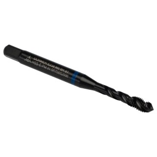 Dormer Machine Threading Tap M5 Thread Metric Standard Spiral Flute HSS 6mm Shank E238M5