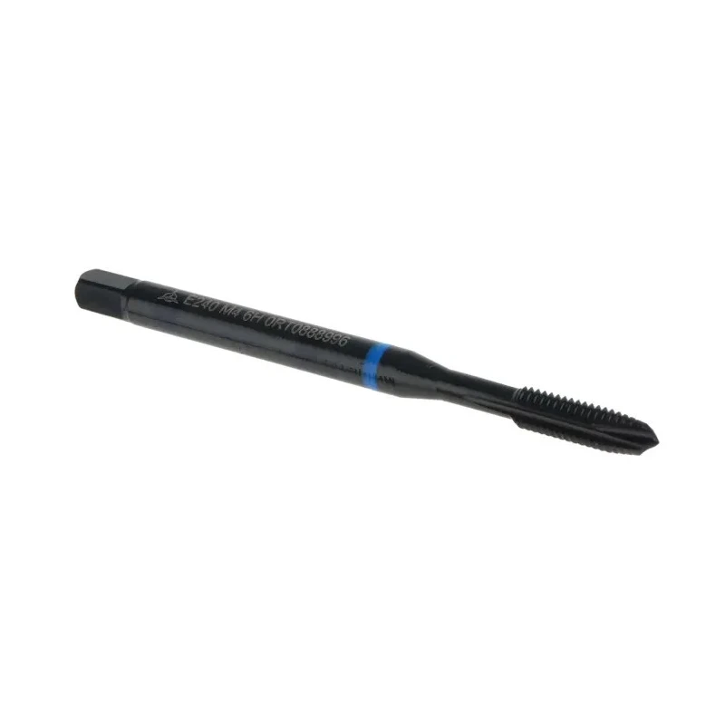 Dormer High Speed Cobalt Spiral Point Metric Threading Tap, M4 Thread, 63mm Length, Machine Tap E240M4