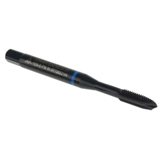 Dormer Machine Threading Tap M5 Thread Metric Standard Spiral Point Right Hand, High Speed Steel-E-PM 70mm Overall E240M5