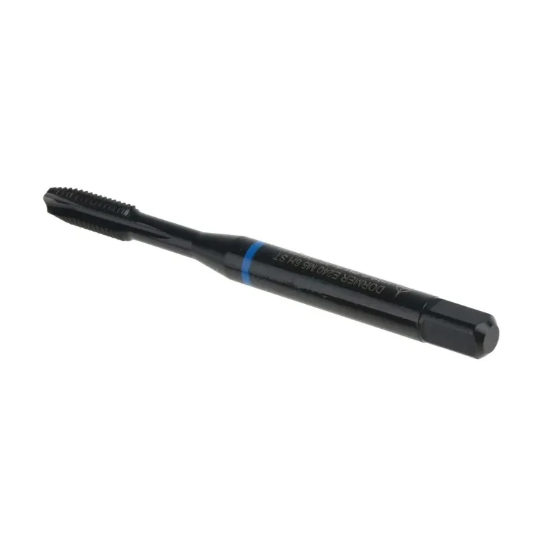 Dormer Machine Threading Tap M5 Thread Metric Standard Spiral Point Right Hand, High Speed Steel-E-PM 70mm Overall E240M5