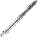 Dormer Spiral Point Machine Threading Tap M3 Thread Metric Standard, HSS-E Blue Shark Coated E241M3