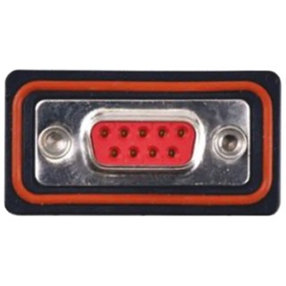 FCT from Molex FWDR09 9 Way Straight Panel Mount D-Sub Connector with 4 to 40 UNC Screw Lock FWDR09