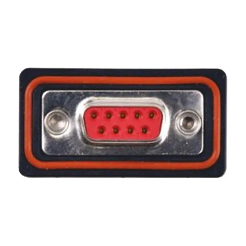 FCT from Molex FWDR09 9 Way Straight Panel Mount D-Sub Connector with 4 to 40 UNC Screw Lock FWDR09