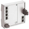 HARTING Unmanaged 6 Port Ethernet Switch Ha-VIS eCon 2000 Series 120mm x 113.5mm x 27.3mm 24020061110