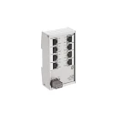 HARTING Unmanaged 8 Port Ethernet Switch 24020080010 Industrial Fast Ethernet DIN-Rail Mount