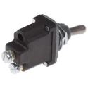 Honeywell Technologies Toggle Switch, Panel Mount, On-Off, SPST, Screw Terminal, 15A, 277V AC, IP67/IP68 Protection 1NT1-6
