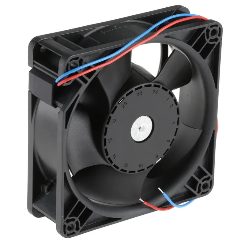 ebm-papst DV 4100 Series Axial Fan 24V DC 20.5W 280 m³/h IP68 119mmx38mmx38mm 