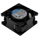 ebm-papst 8000 A Series AC Ball and Sleeve Bearing Axial Fan 230V AC, 9W Power, 29 m³/h Air Flow, IP65, 80 mm Frame Size 